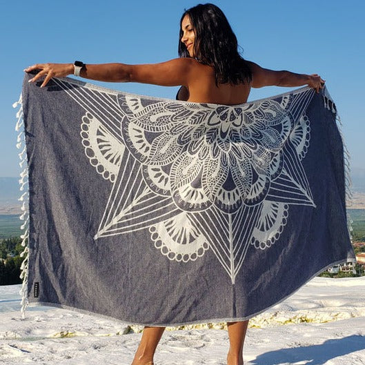 Holiday Bundle - Organic Turkish Cotton Beach Towel | Feshka