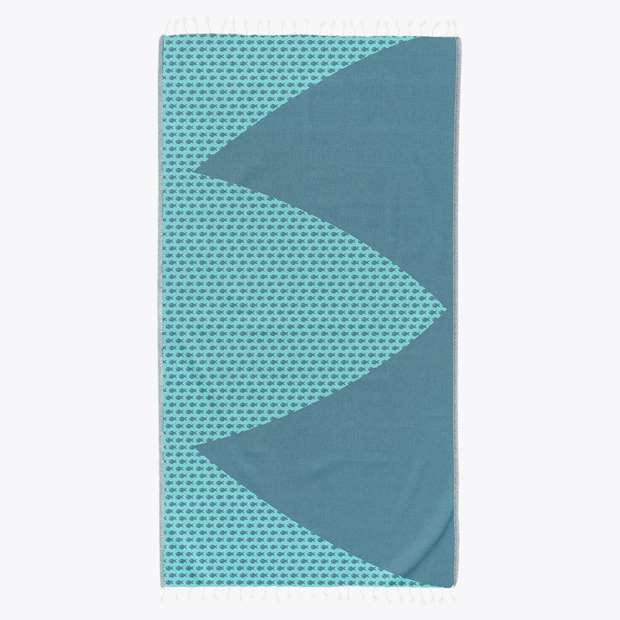 Original Turkish Towels - Organic Turkish Cotton Beach Towel | Feshka