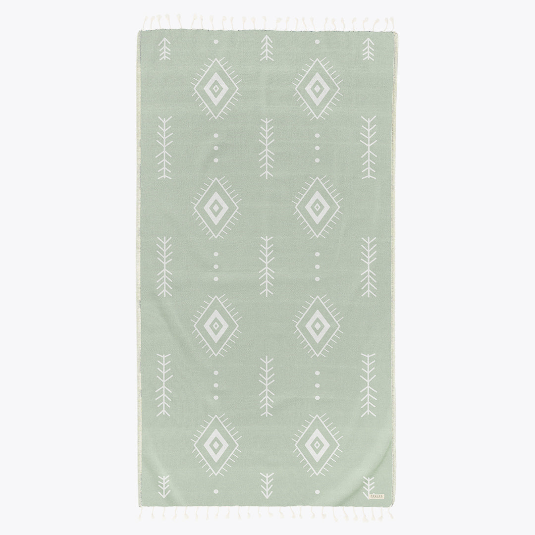 Cat Eye - Organic Turkish Cotton Beach Towel | Feshka