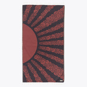 Golden Hour Sunset - Organic Turkish Cotton Beach Towel | Feshka