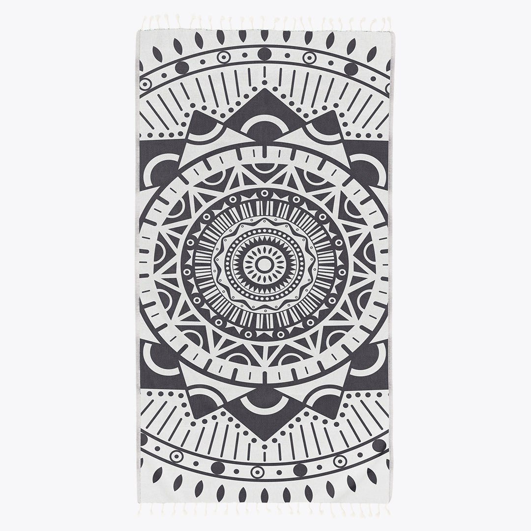 Wanderer - Organic Turkish Cotton Beach Towel | Feshka